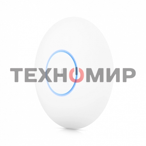 Точка доступа Ubiquiti UniFi 6 AP Pro U6-Pro 2.4+5 ГГц, Wi-Fi 6, 4х4 MU-MIMO, 802.3at, 1х 1G RJ45