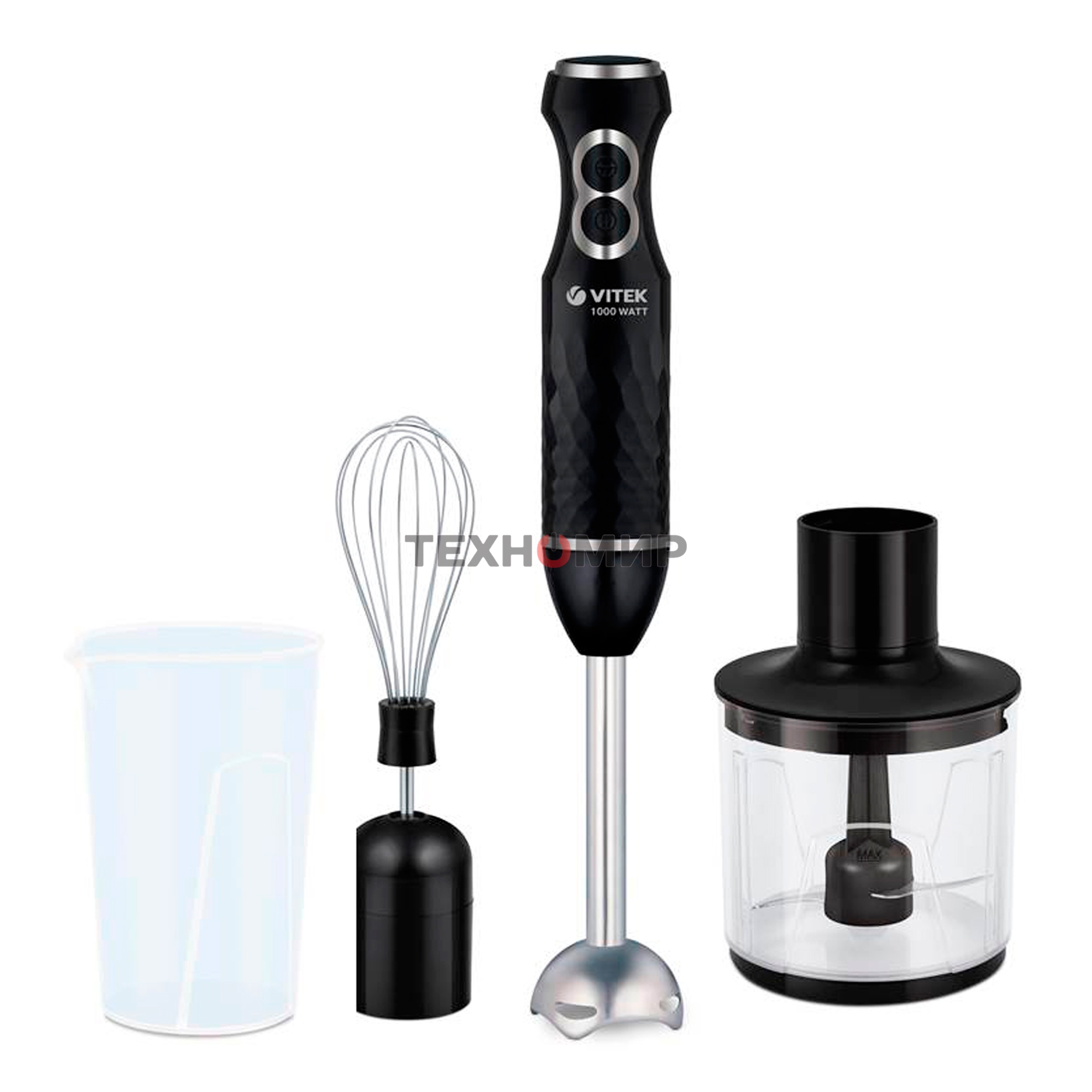 Блендер погружной Vitek VT-1478 1000 Вт, черный