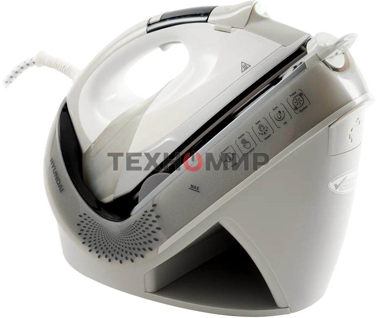 Парогенератор Hyundai H-SSP2600 2600Вт белый/серебристый