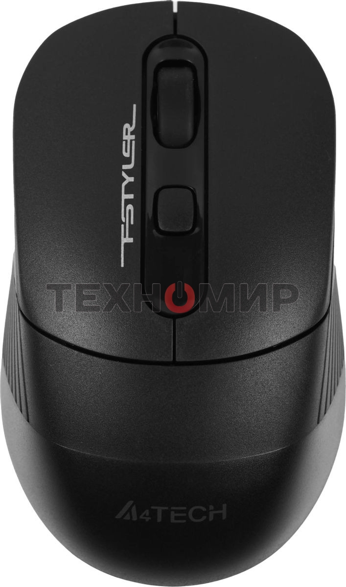 Мышь беспроводная A4Tech Fstyler FB10C черный, 2000 dpi, радиоканал, Bluetooth, USB, кнопки - 4