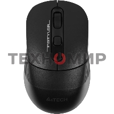 Мышь беспроводная A4Tech Fstyler FB10C черный, 2000 dpi, радиоканал, Bluetooth, USB, кнопки - 4