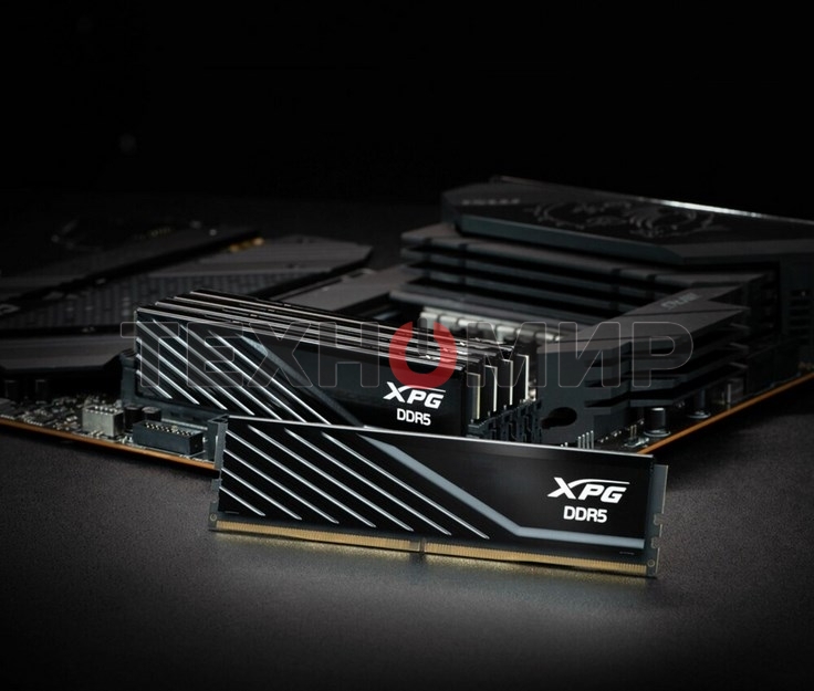 Оперативная память XPG Lancer Blade, DDR5, 32GB (2x16 GB), 6000 MHz, CL30, DIMM, радиатор, черный