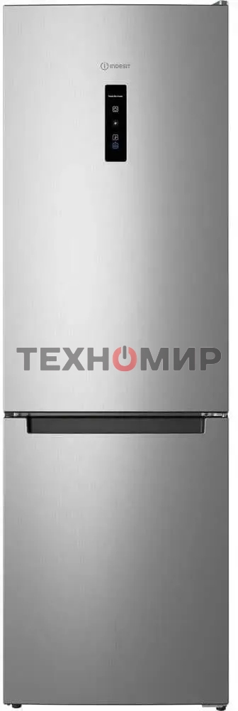 Холодильник Indesit ITS 5180 G серебристый двухкамерный 220/78л морозилка снизу, No Frost