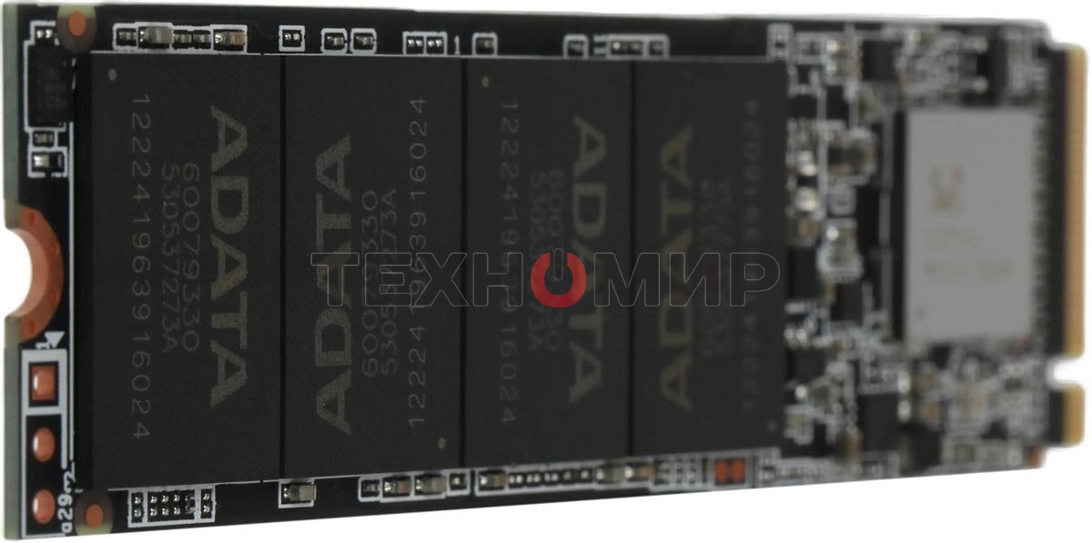 Накопитель SSD ADATA LEGEND 710, 2Tb, PCIe 3.0 x4, M.2 2280, NVMe, R/W 2400/1800, с радиатором