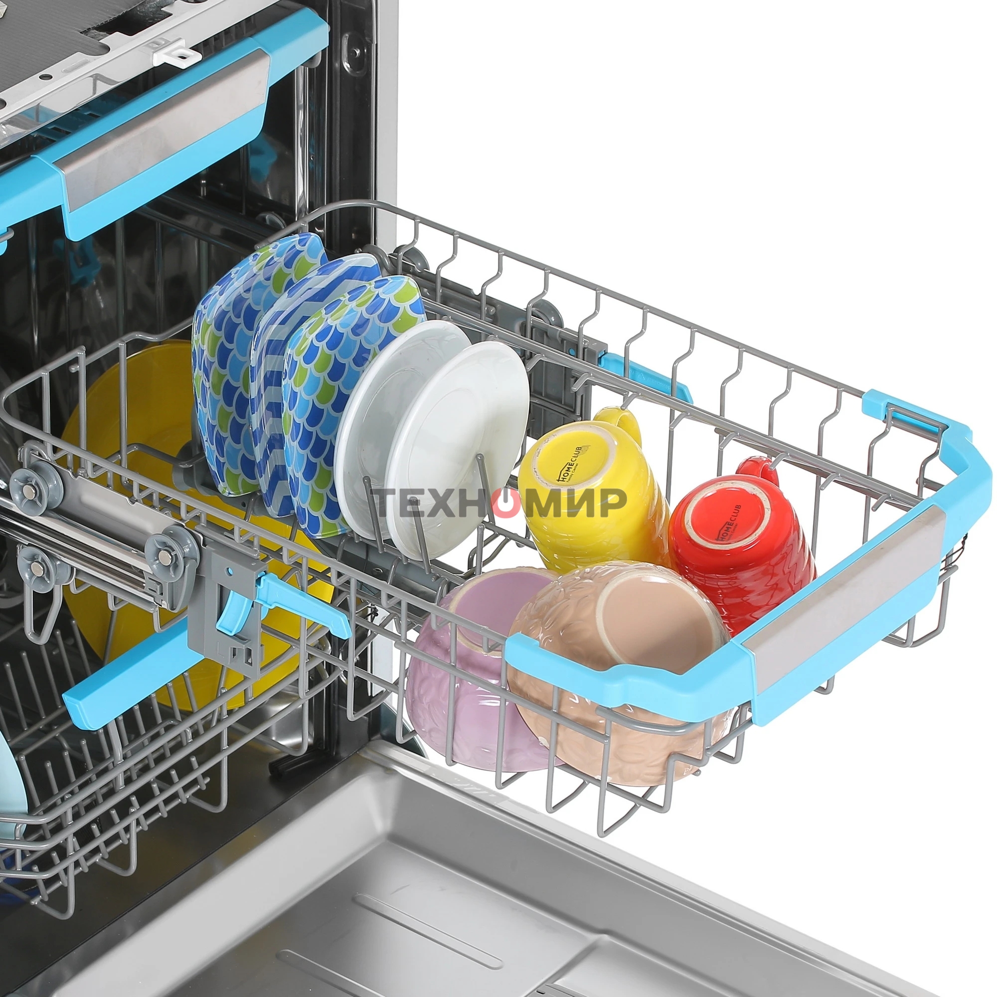 Встраиваемая посудомоечная машина Korting KDI 45570, нержавеющая сталь, 44.8 см, 10 компл., 47 дБ, класс A++