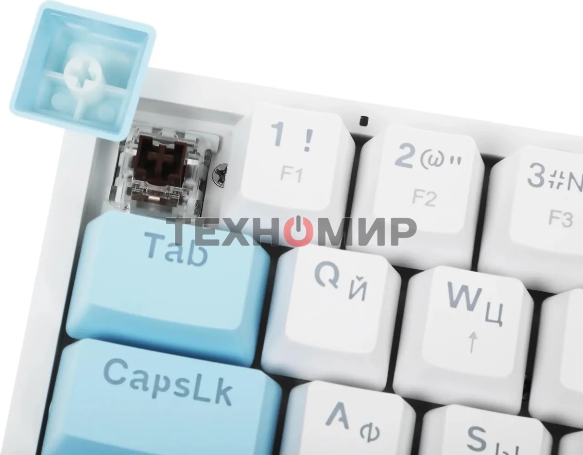 Клавиатура Defender Amox GK-585 проводная, USB Type-A, белый