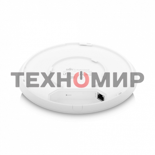Точка доступа Ubiquiti UniFi 6 AP Pro U6-Pro 2.4+5 ГГц, Wi-Fi 6, 4х4 MU-MIMO, 802.3at, 1х 1G RJ45