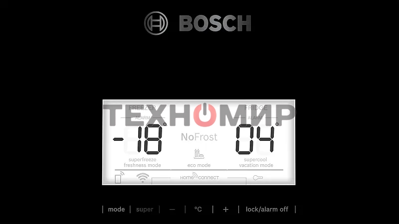 Холодильник Bosch KGN39LB30U черный двухкамерный 279/87л морозилка снизу, No Frost