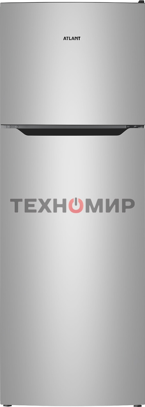 Холодильник Atlant XM 3635-189 серебристый двухкамерный 206/64л морозилка сверху