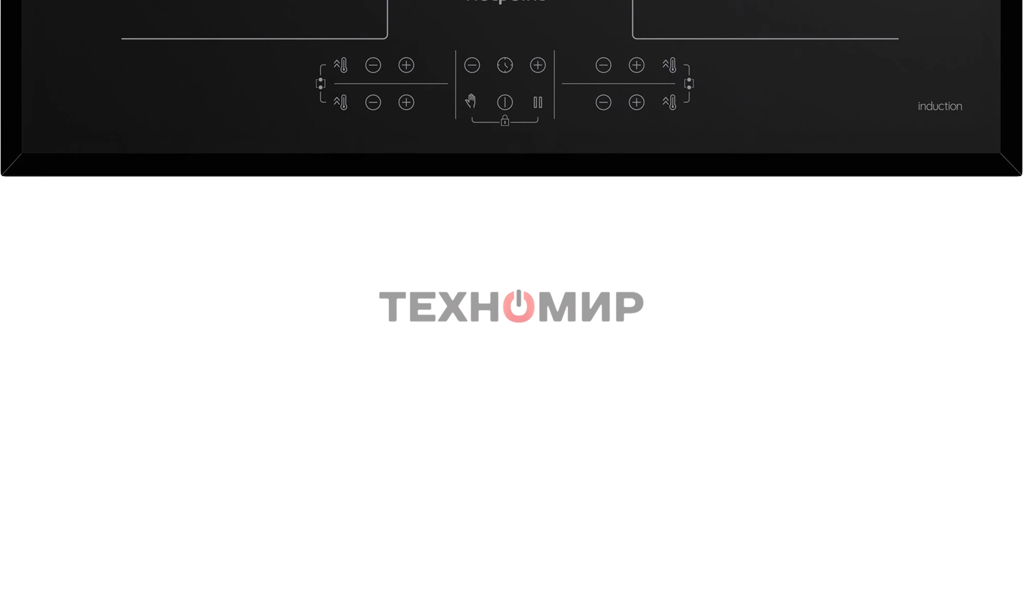Индукционная варочная поверхность Hotpoint HB 1560B2 BA, независимая, черный