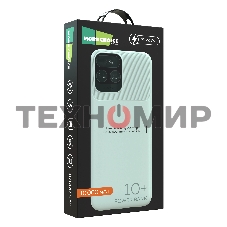 Портативный аккумулятор More choice (4620202550606) PB55-10 с кабелем 1USB 3.0A - 10000mAh белый