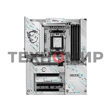 Материнская плата MSI B850 GAMING PLUS WIFI PZ, AM5, AMD B850, 4xDDR5, 4xSATA, 3xM.2, 1xPCIe 5.0 x16, 1xPCIe 4.0 x4, 2xPCIe 3.0 x1, 1xDP, 1x5Gb LAN, Wi-Fi 7, Bluetooth 5.4, 2xUSB-C 10Gbps, 1xUSB-C 5Gbps, 1xUSB-A 10Gbps, 1xUSB-A 5Gbps, 4xUSB-A 2.0, 3x3.5 м