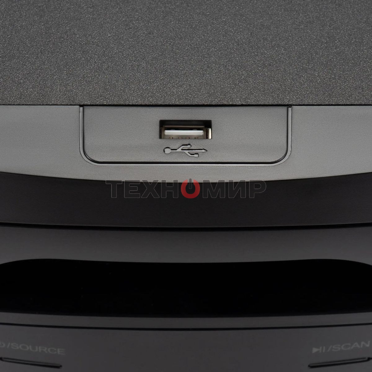 Микросистема Hyundai H-MS1404 черный 30Вт FM USB BT SD