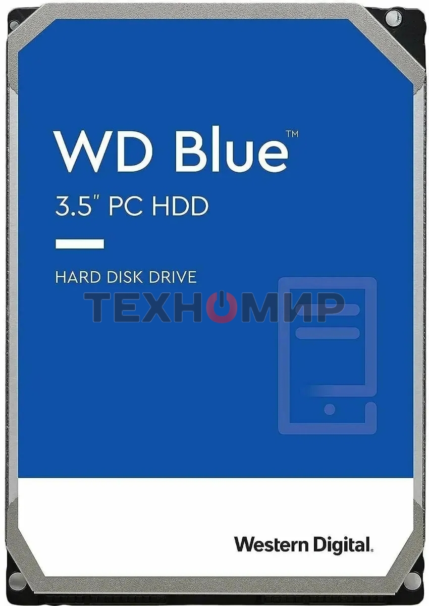 Жесткий диск WD SATA-III 2Tb WD20EARZ Desktop Blue (5400rpm) 64Mb 3.5