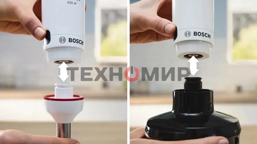 Блендер погружной Bosch MSM4W421 800 Вт, белый