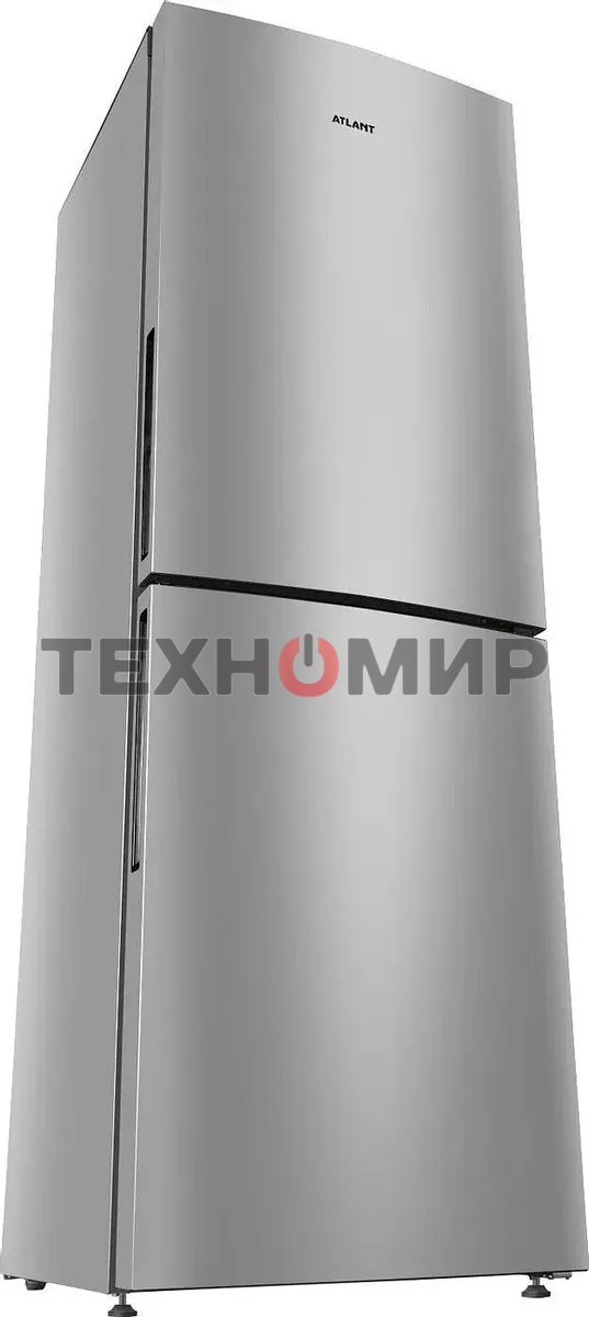 Холодильник Atlant ХМ-4619-181 серебристый двухкамерный 182/119л морозилка снизу