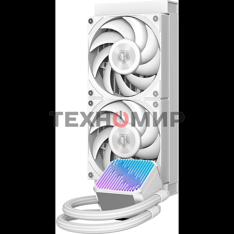 Система жидкостного охлаждения ID-Cooling DX240 Max белый 120мм алюминий+медь 2150rpm 32.5db 4-pin 300W