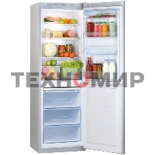 Холодильник Pozis RK-139 серебристый глянц. двухкамерный 188/97 л морозилка снизу