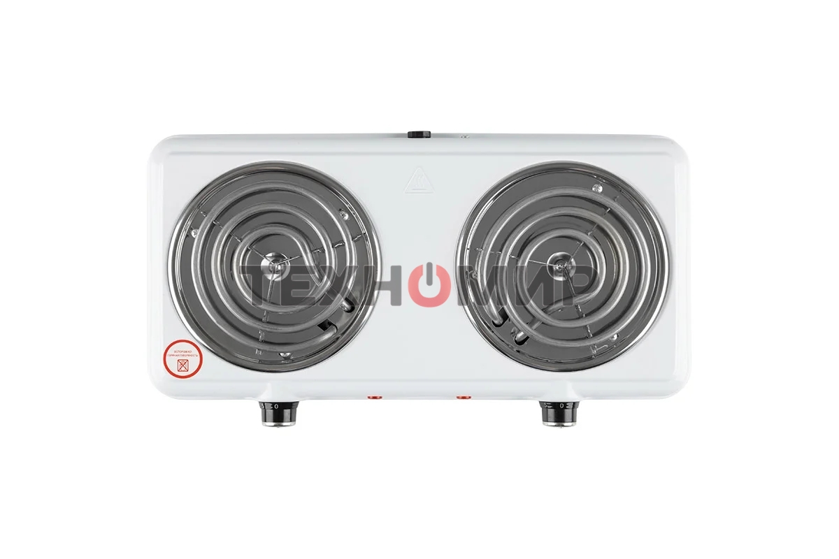 Плитка электрическая Homestar HS-1109, 2 конф, белый, ТЭН