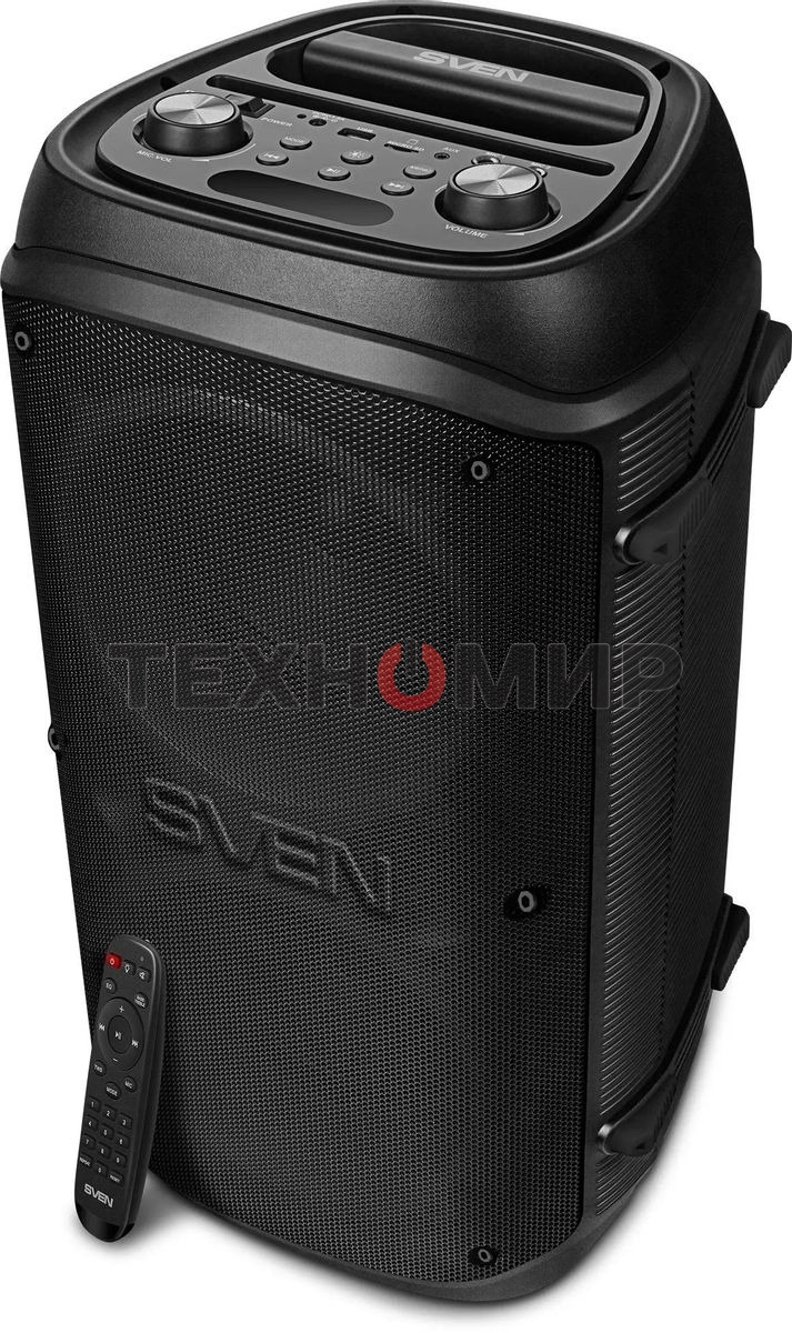 Колонка портативная Sven PS-800 черный 100W 2.0 BT 10м 4400mAh