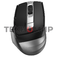 Мышь беспроводная A4Tech Fstyler FB35C серый/черный, 2000 dpi, радиоканал, Bluetooth, USB, кнопки - 6