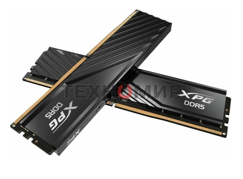 Оперативная память XPG Lancer Blade, DDR5, 32GB (2x16 GB), 6000 MHz, CL30, DIMM, радиатор, черный