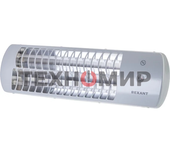 Обогреватель инфракрасный панельный Rexant серый, кварцевый, 1500 Вт, 20 м2, 3 режима обогрева