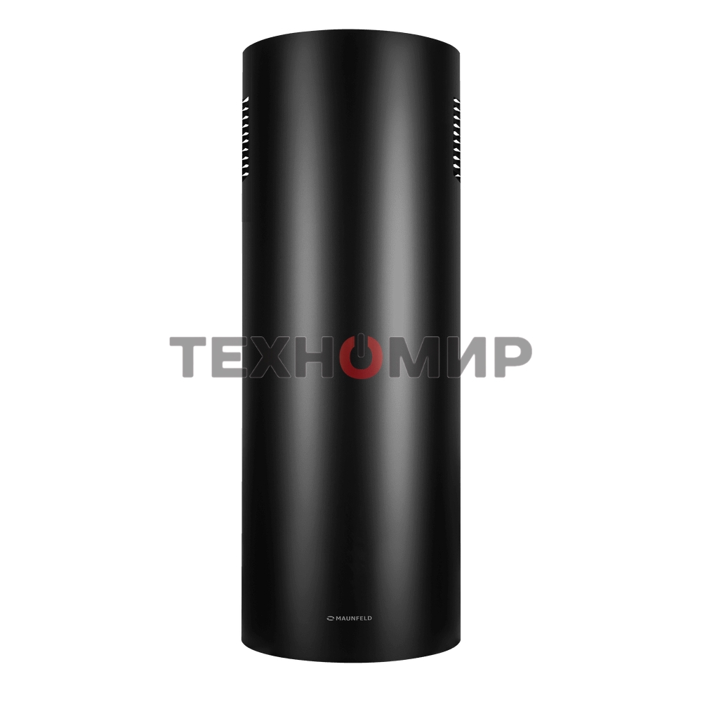Вытяжка островная Maunfeld Drum Wall 35 черный, 32.5 см, 850 куб. м/ч, 48 дБ
