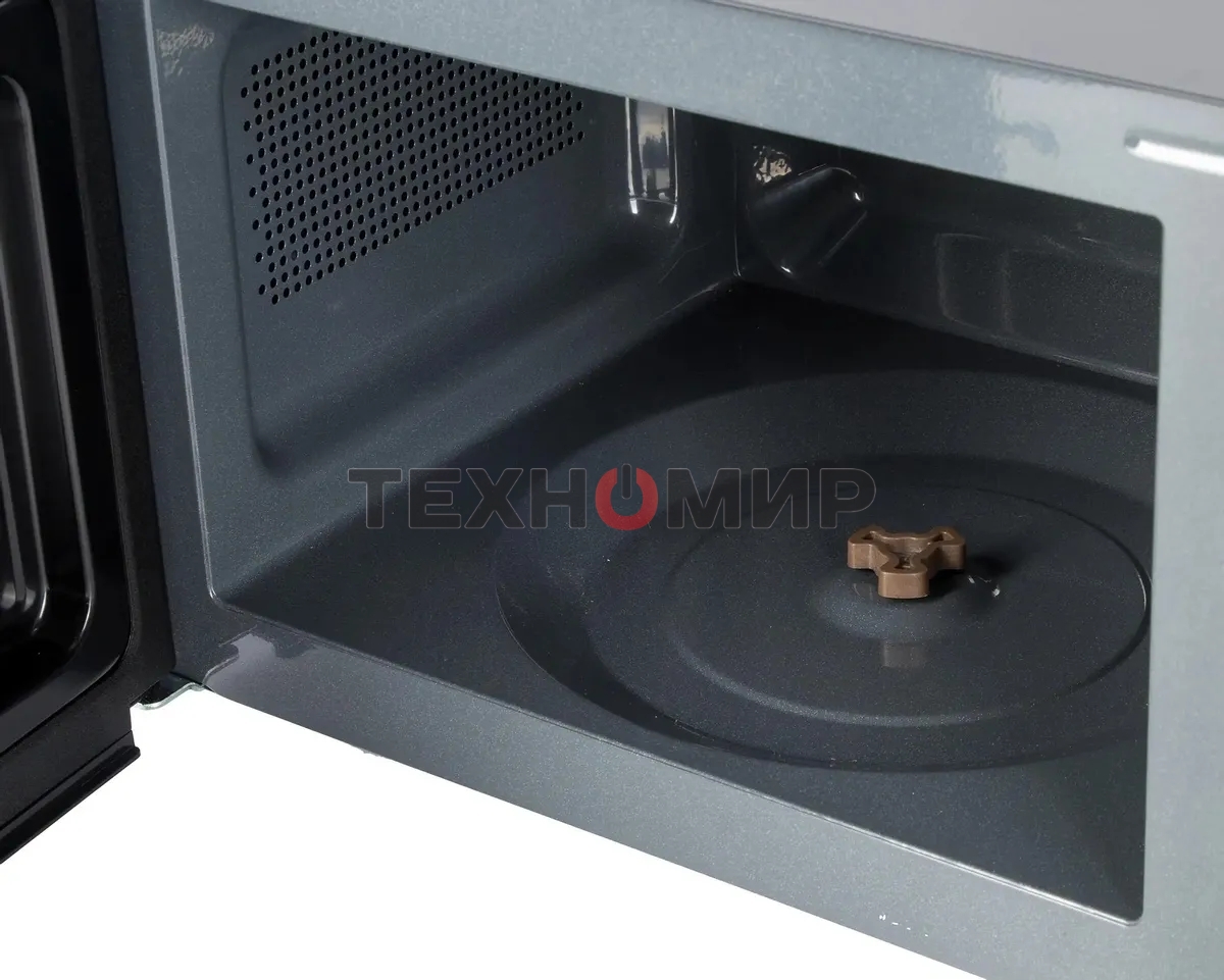 Микроволновая печь Polaris PMO 2001 RUS графитовый, 20 л, 700 Вт, переключатели - поворотный механизм