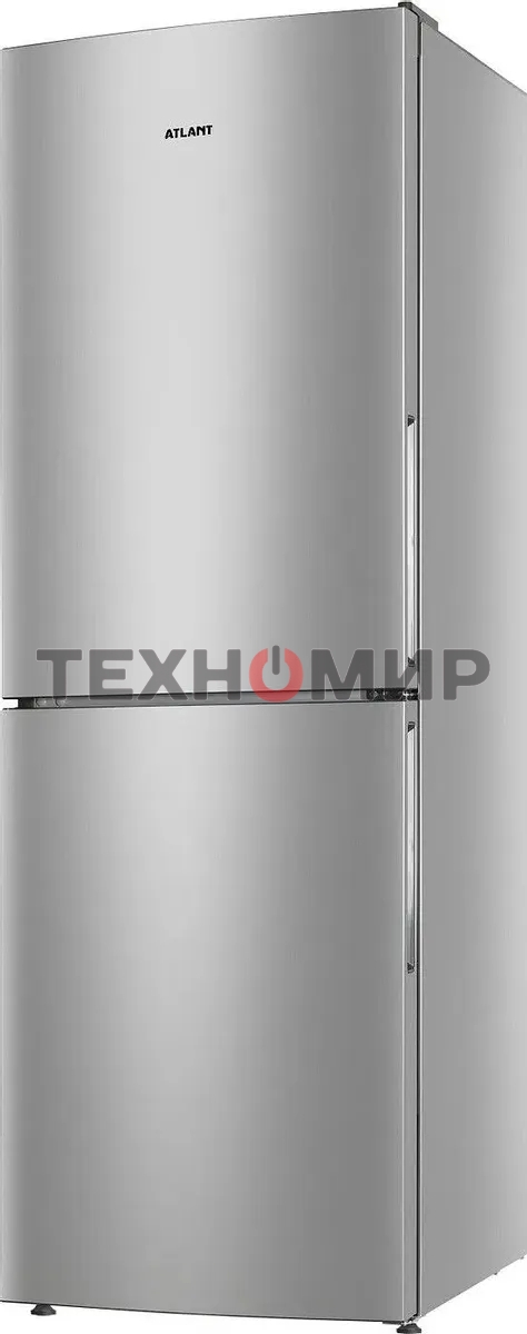 Холодильник Atlant ХМ-4619-181 серебристый двухкамерный 182/119л морозилка снизу