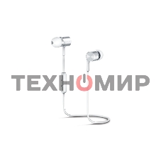 Беспроводные внутриканальные наушники OLMIO BTE-05, Bluetooth, белые