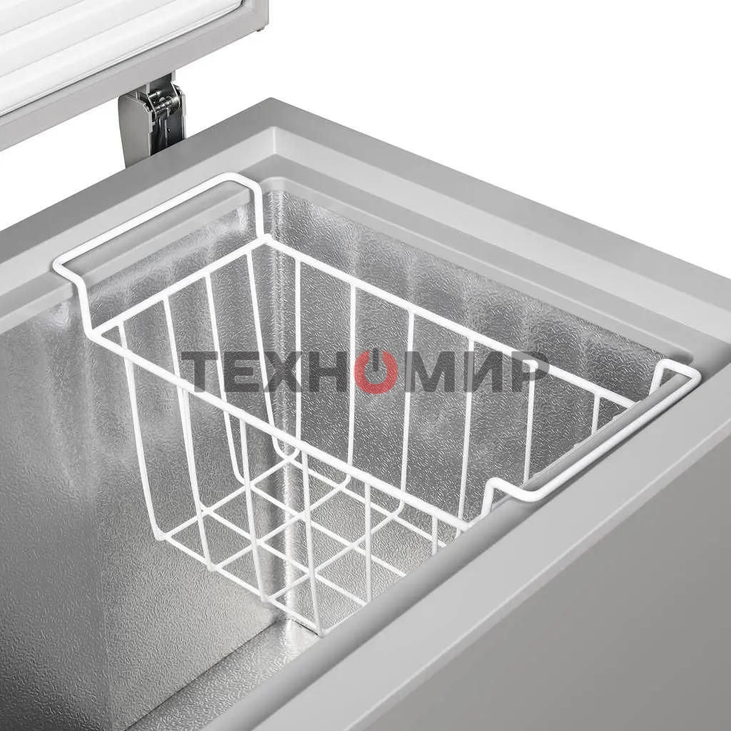 Морозильный ларь Maunfeld MFL200GR, серый, 200л