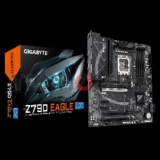 Материнская плата Gigabyte Z790 EAGLE, LGA 1700, Intel Z790, 4xDDR5, 4xSATA, 3xM.2, 1xPCIe 5.0 x16, 1xPCIe 4.0 x4, 1xPCIe 3.0 x1, 1xHDMI, 1xDP, 1x 2.5Gb LAN, 4xUSB-A 3.2 Gen 1, 1xUSB-A 3.2 Gen 2, 2xUSB-A 2.0, 1xUSB-C 3.2 Gen 2, 3x3.5 мм, 7.1, ATX