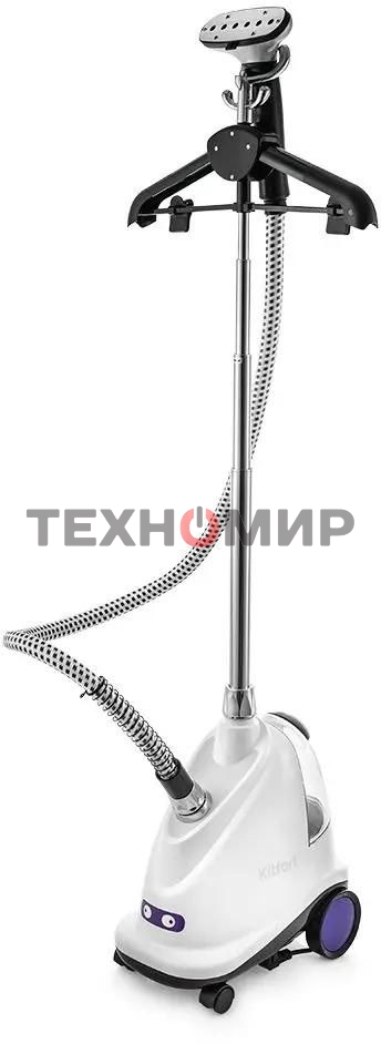 Отпариватель Kitfort КТ-991 белый/черный, 2200 Вт, 45 г/мин, 2000 мл