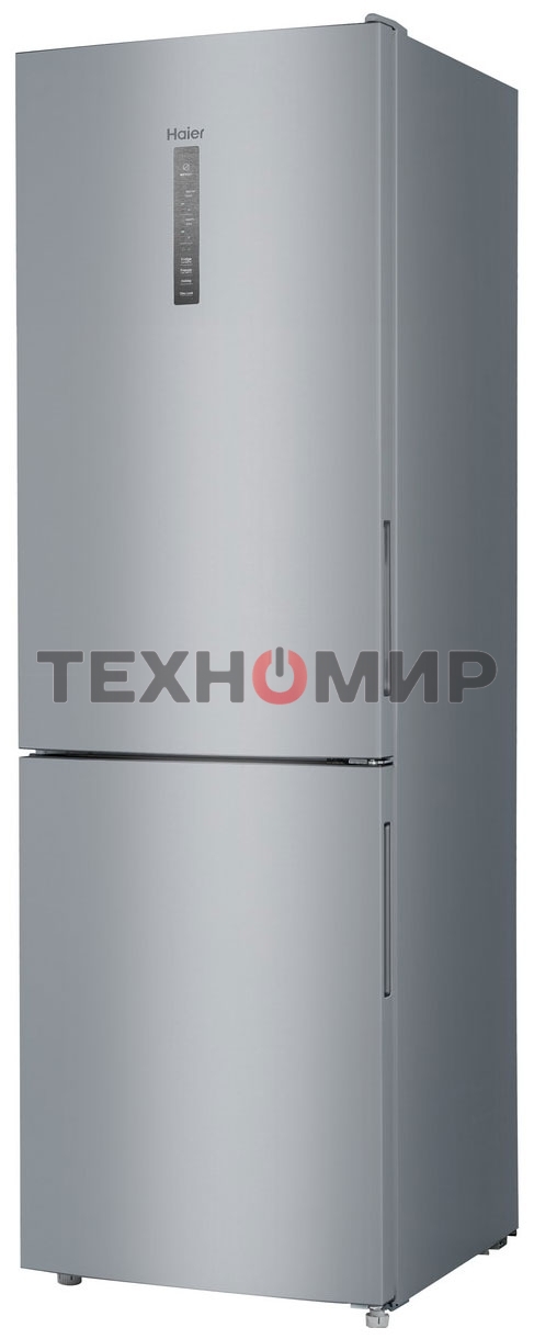 Холодильник Haier CEF535ASD серебристый двухкамерный, 241/105л, морозилка снизу, No Frost