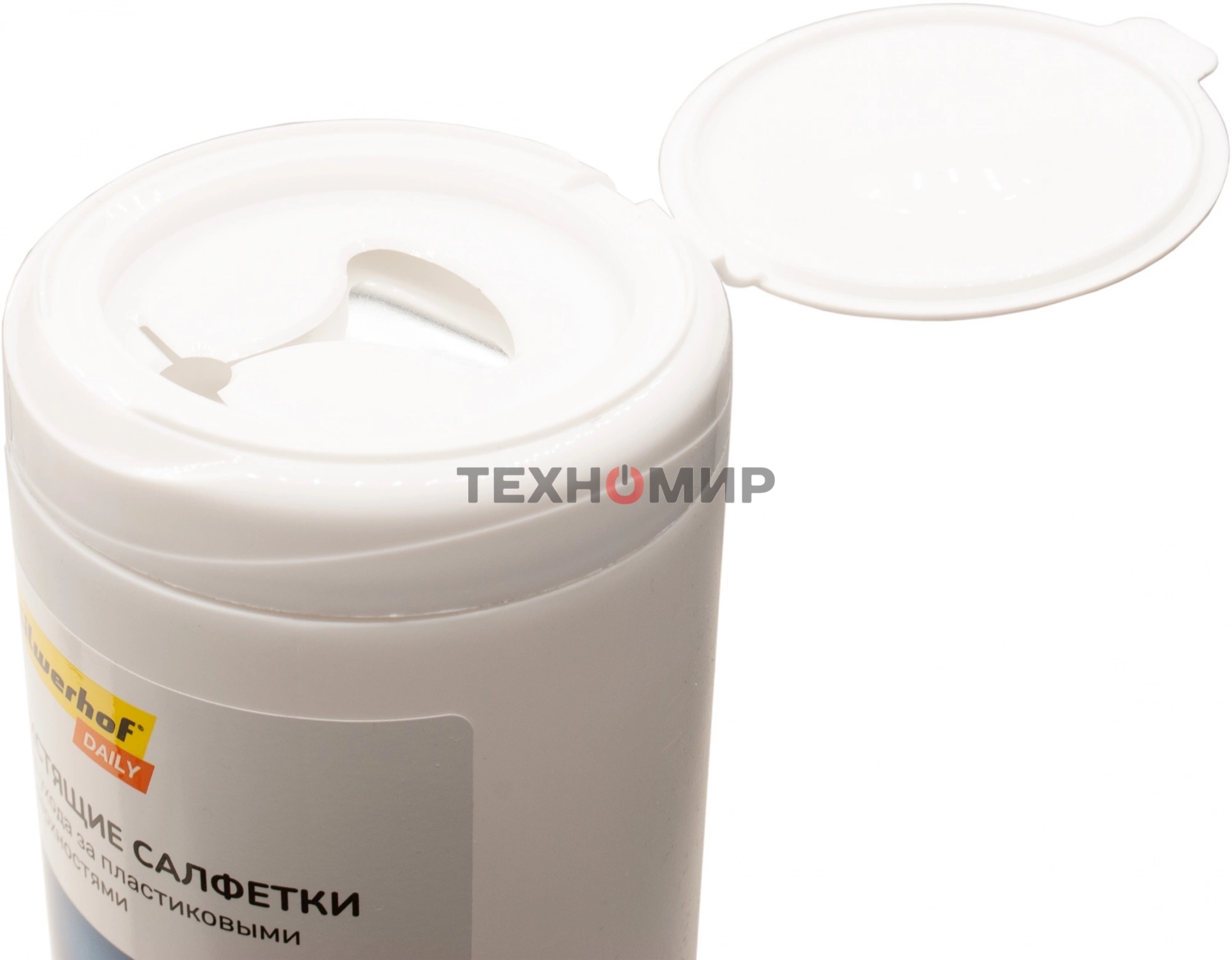 Салфетки Silwerhof DAILY для компьютеров и оргтехники туба 100 шт влажных