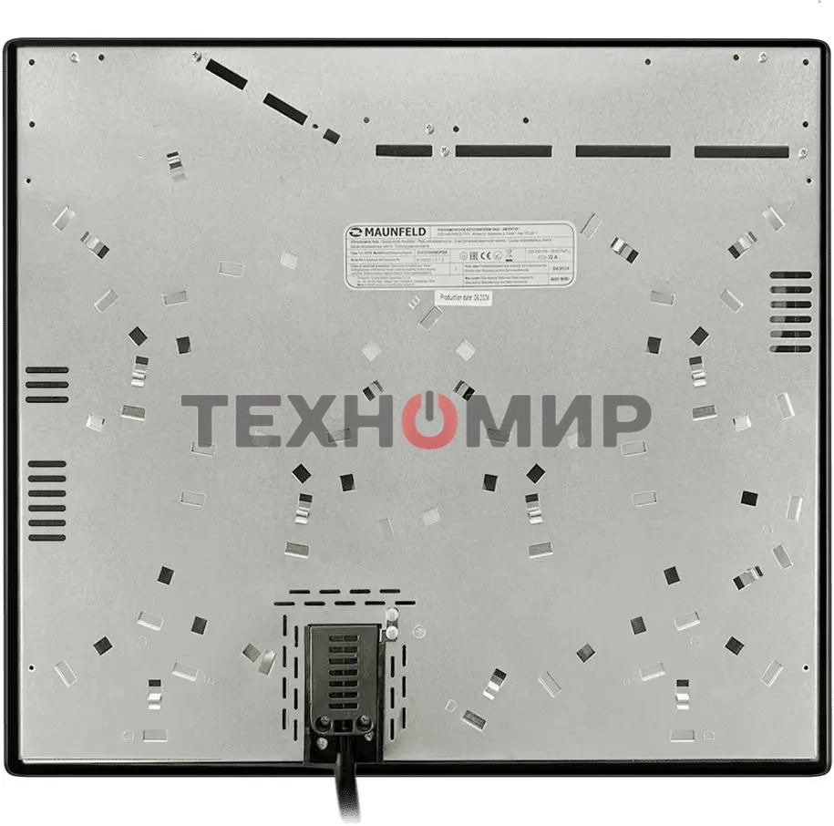 Электрическая варочная панель Maunfeld EVCE594SMDPBK, конфорок: 4 шт., стеклокерамика, независимая, черный