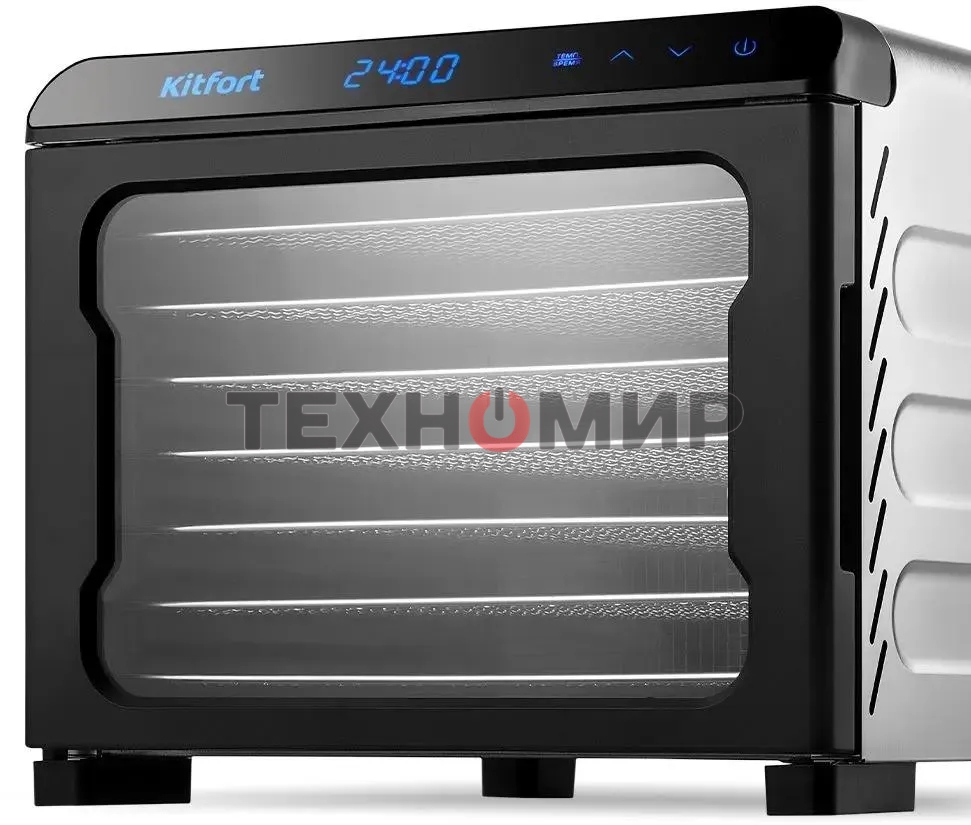 Сушка для фруктов и овощей Kitfort КТ-4931 21под. 650 Вт, нержавеющая сталь