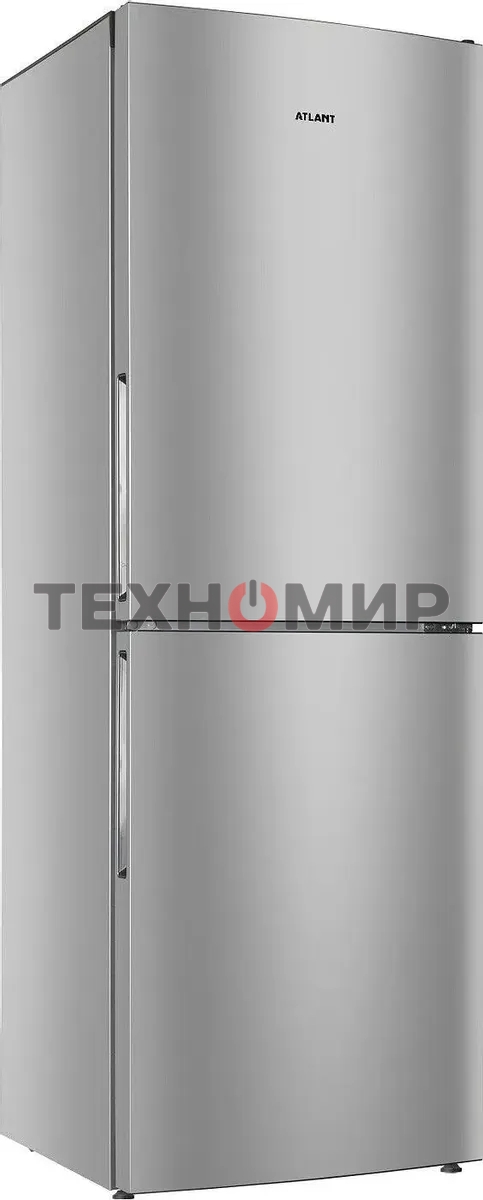 Холодильник Atlant ХМ-4619-181 серебристый двухкамерный 182/119л морозилка снизу