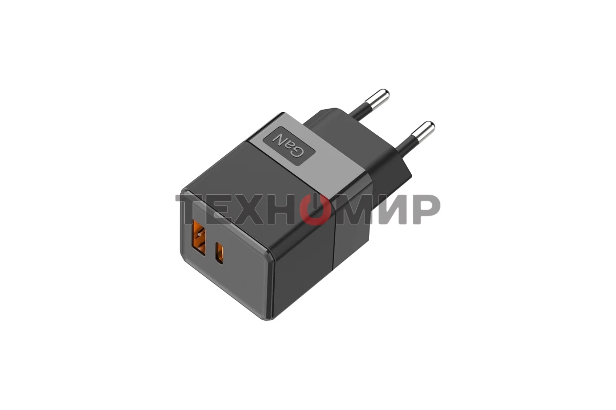 Сетевое зарядное устройство Rexant с двумя портами USB-A и USB-C, 35Вт