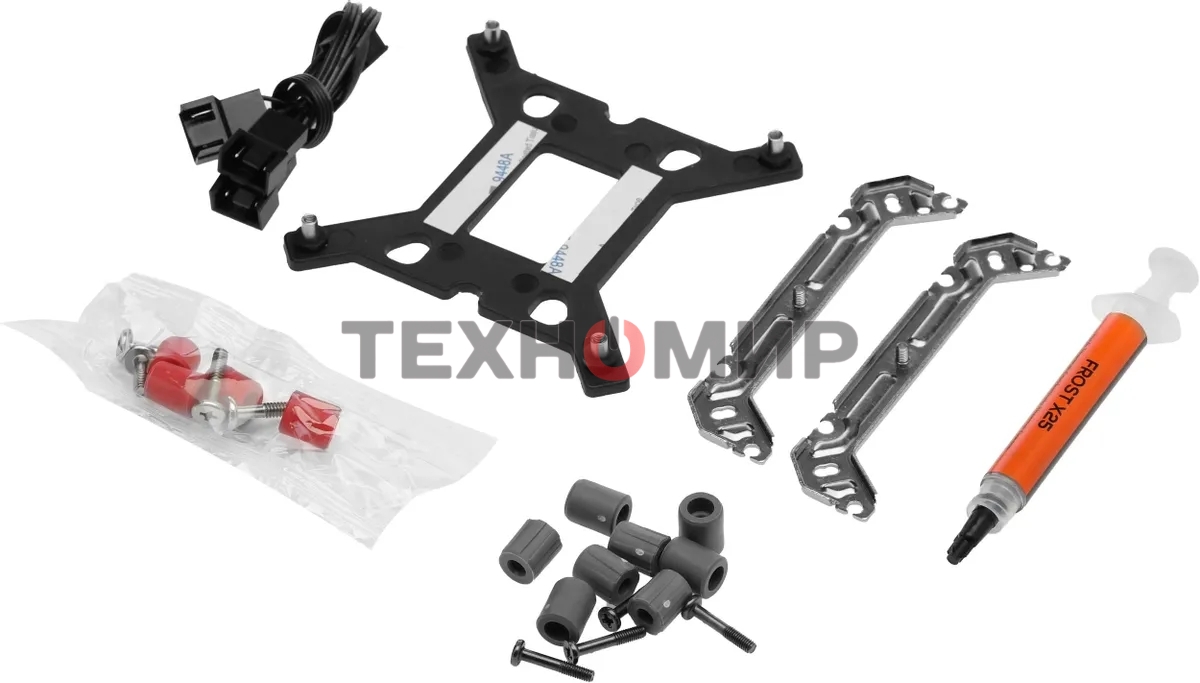 Кулер ID-COOLING SE-206-XT черный 120мм алюминий/медь 1800rpm 35db 4-pin 250W 156мм