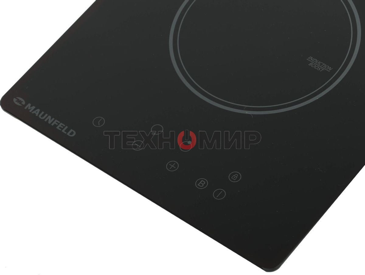 Индукционная варочная панель Maunfeld AVI292BK, конфорок: 2 шт., стеклокерамика, независимая, черный