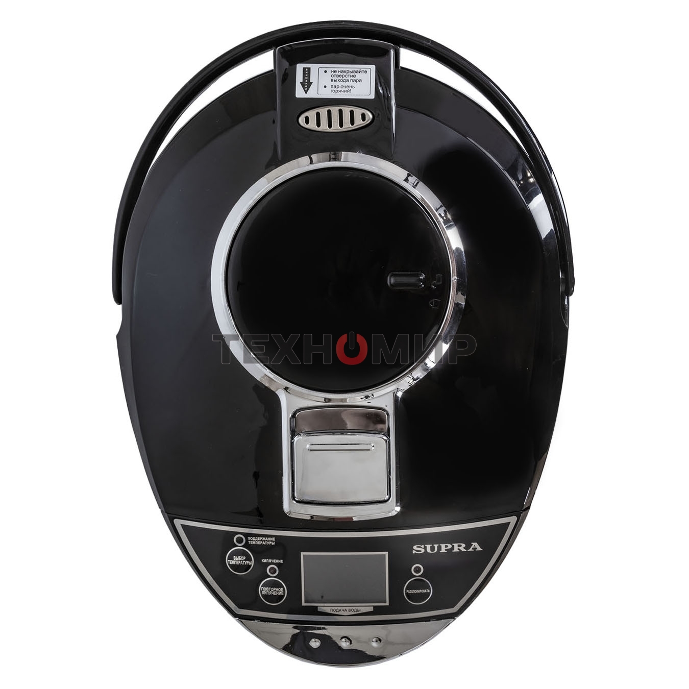 Термопот SUPRA TPS-7755 6 л, 850 Вт, серебристый с черным