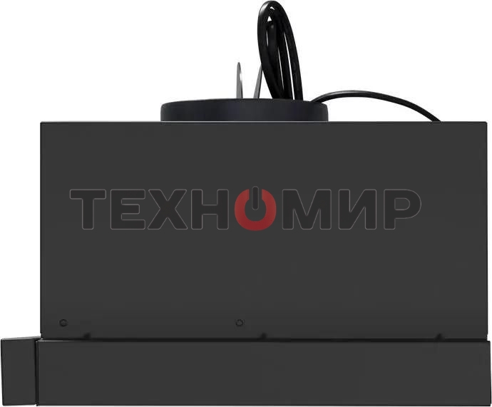 Вытяжка телескопическая HOMSair Flat 60 черный, 60 см, 520 куб. м/ч, 47 дБ