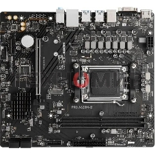 Материнская плата MSI PRO A620M-B, AM5, AMD A620, 2xDDR5, 4xSATA, 1xM.2 (PCIe 4.0 x4), 1xPCIe 4.0 x16, 1xPCIe 3.0 x1, 1xHDMI, 1xVGA, 1x2.5Gb LAN, 6xUSB-A 5Gbps, 6xUSB-A 2.0, 3x3.5 мм, 7.1, mATX