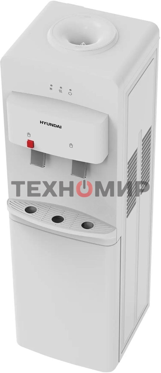 Кулер Hyundai H-WD1327E напольный, электронный, белый