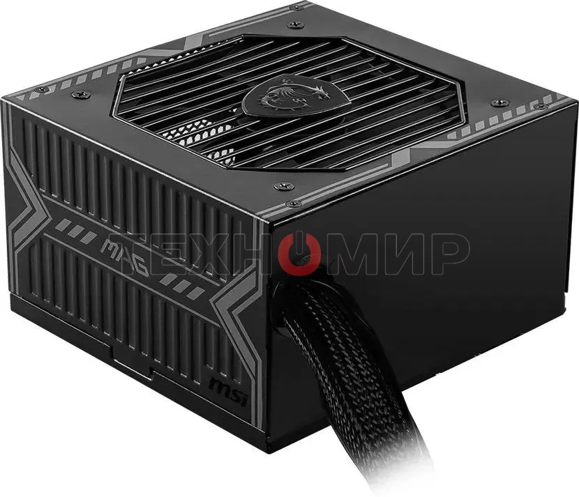 Блок питания MSI MAG A650BN, 650Вт, 80 PLUS Bronze, 120мм, черный