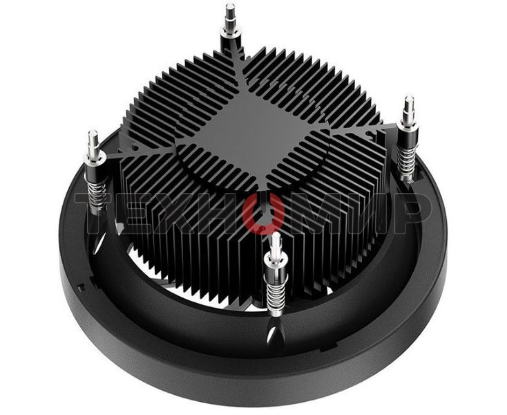 Кулер для процессора DEEPCOOL UL551 черный,(только сокет 1700), 136 мм, алюминий, 1800 об/мин, 26.8 дБ, 4 pin, 95 Вт, 71 мм