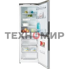 Холодильник Atlant ХМ-4619-181 серебристый двухкамерный 182/119л морозилка снизу