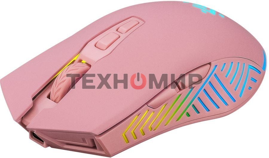 Мышь беспроводная Defender Pandora GM-502 розовый, 3200 dpi, радиоканал, USB, кнопки - 7